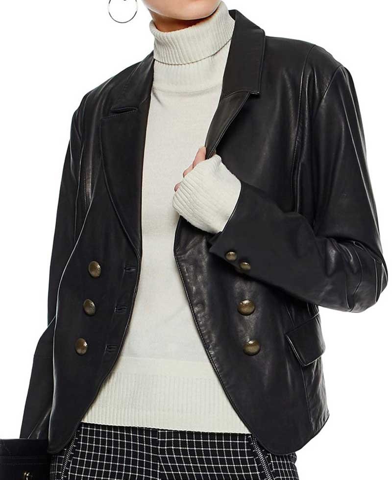 Madchen Amick Riverdale Leather Blazer