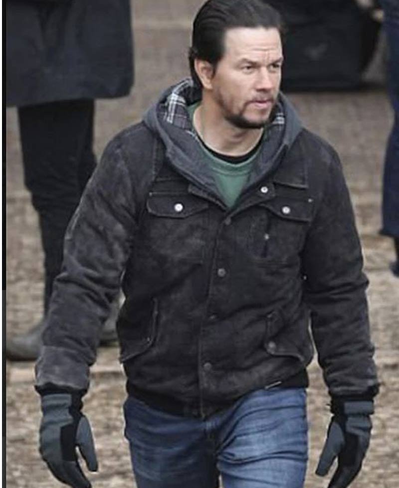 Mark Wahlberg Daddy's Home 2 Suede Leather Jacket