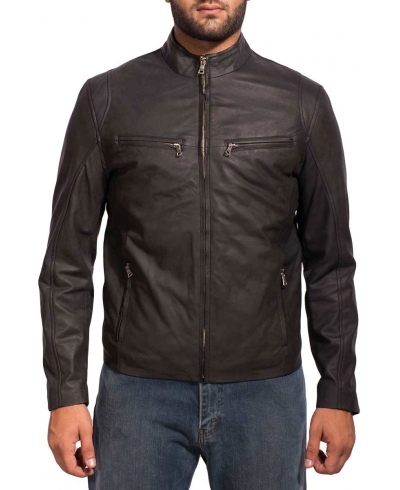 Mark Wahlberg The Other Guys Leather Jacket