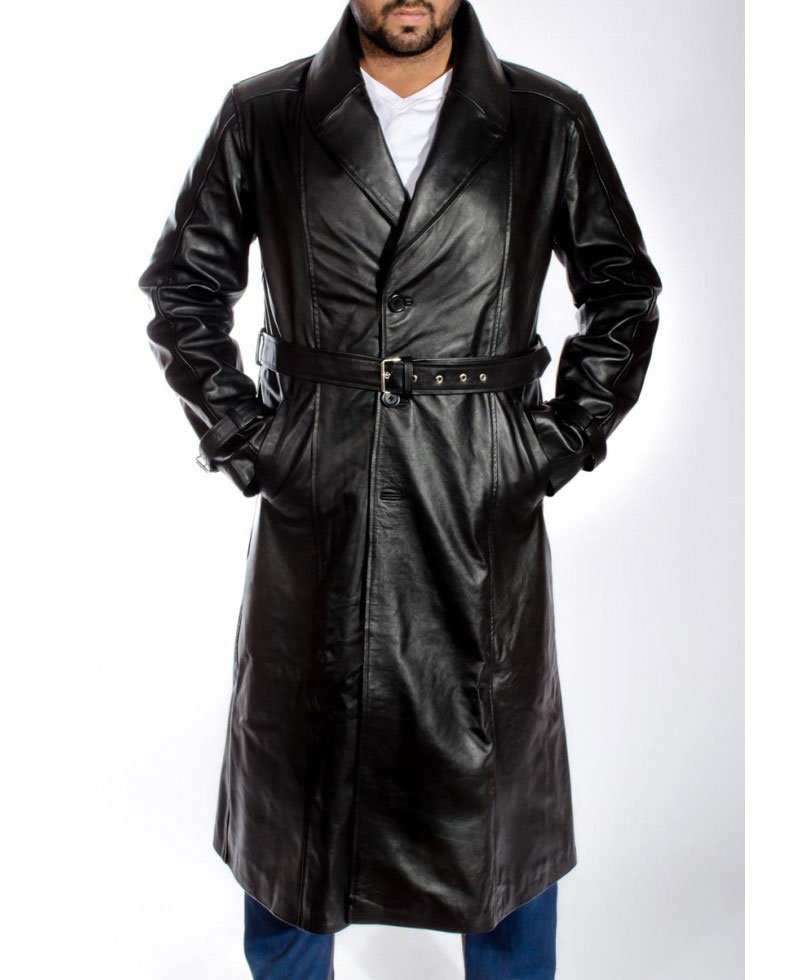 Marv Sin City Leather Coat