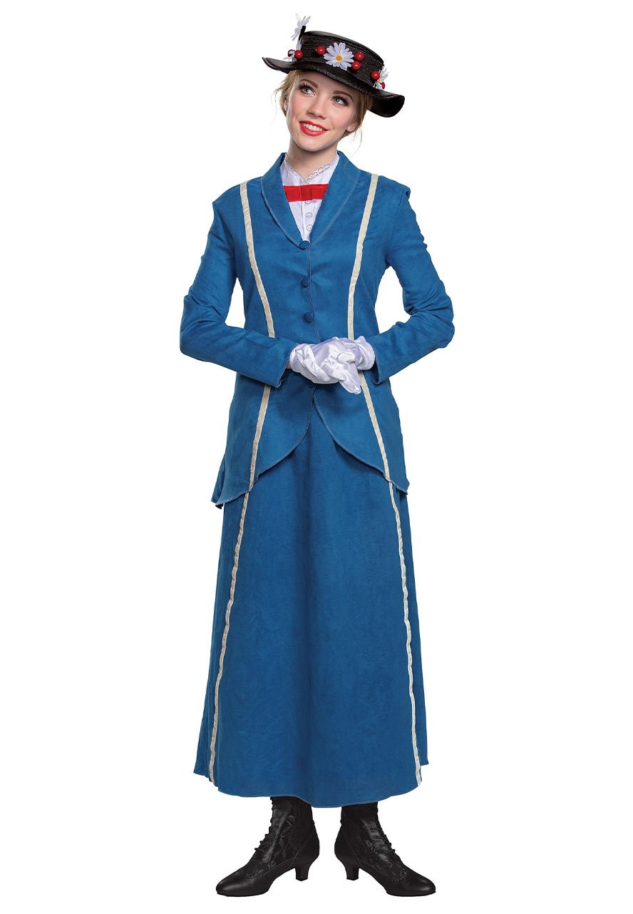 Mary Poppins Blue Costume Coat