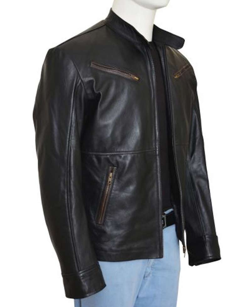 Matthew Daddario Shadowhunters Leather Jacket