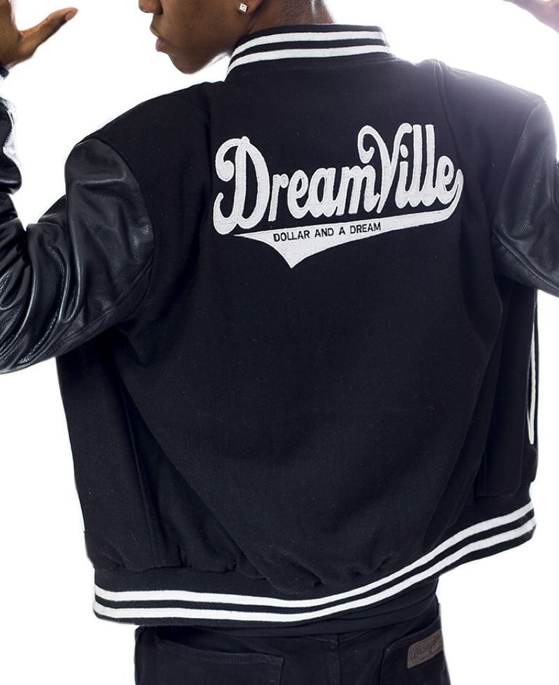Men's Dreamville J Cole Born Sinner Varsity Bomber Jacket