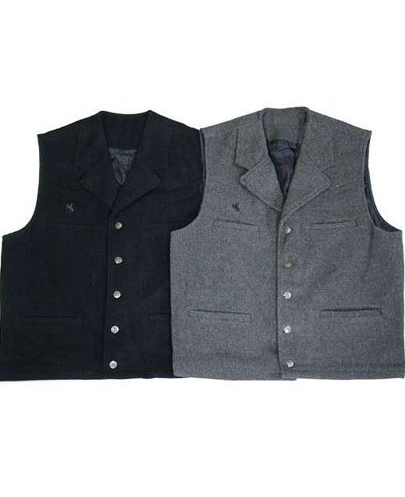 Men's Buckaroo Wool Vest
