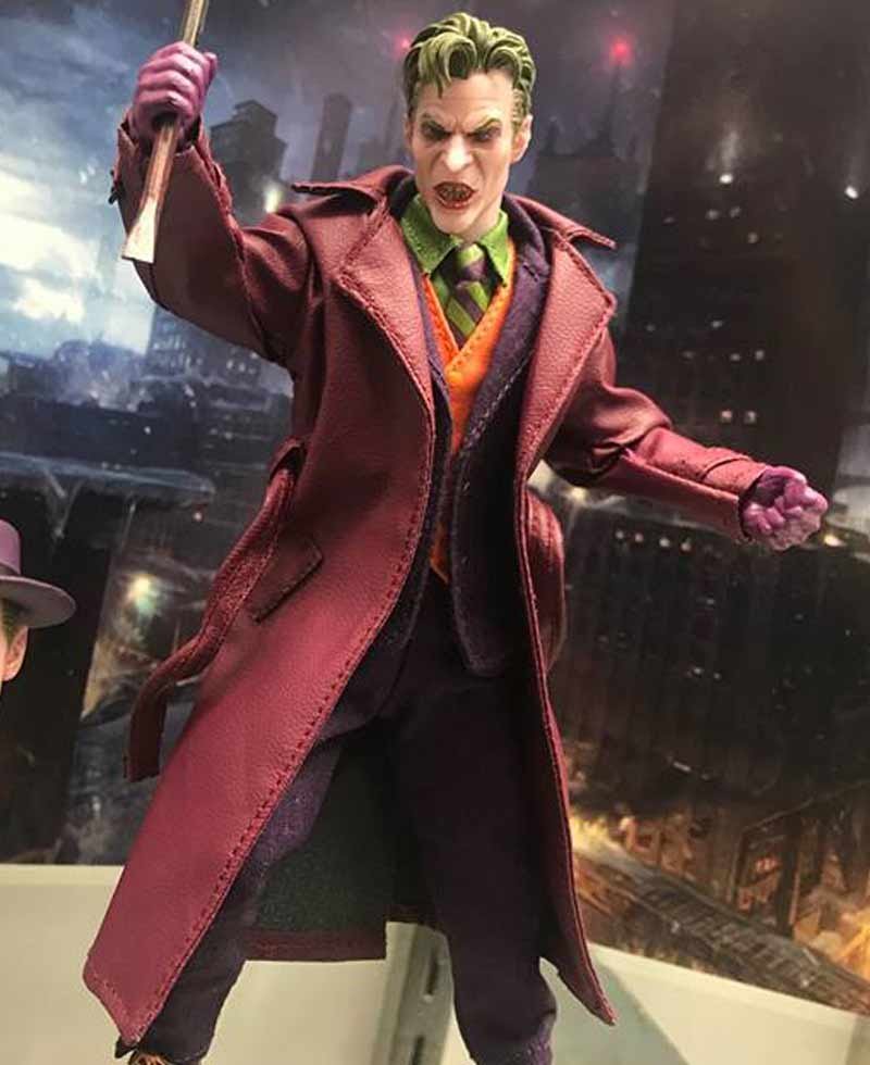 Joker Mezco Leather Coat