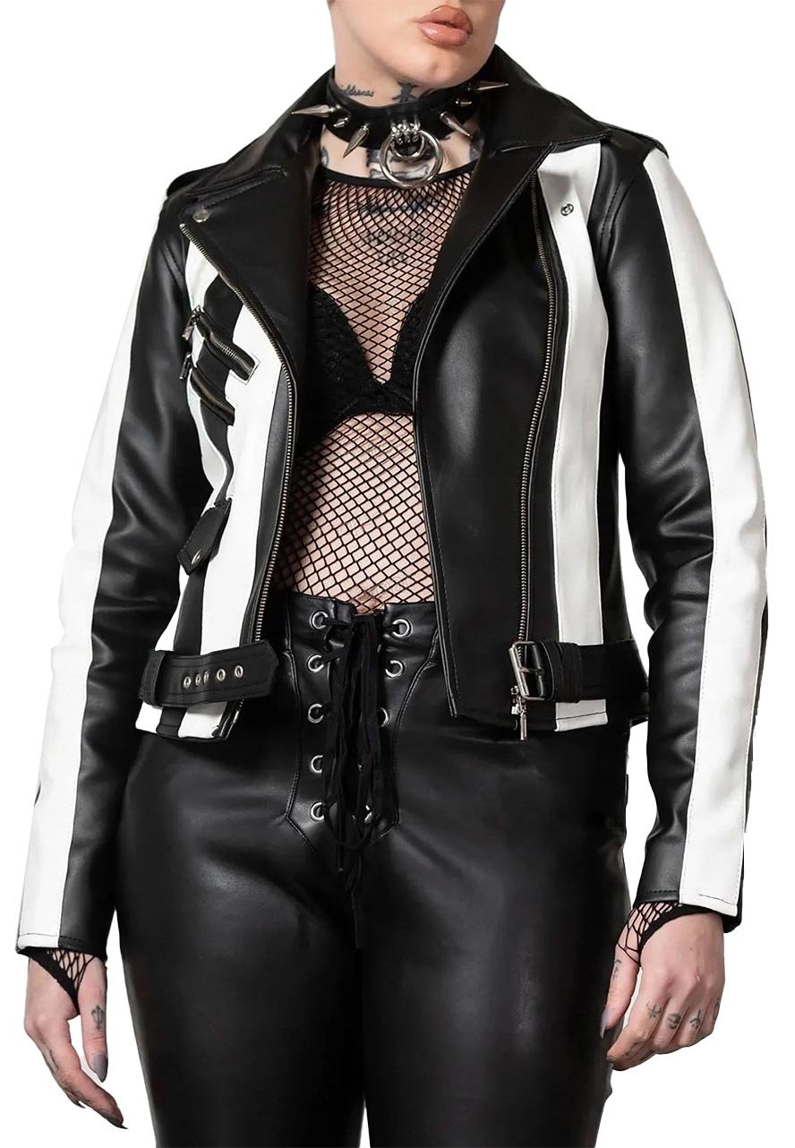 Michael Keaton Beetlejuice Leather Jacket