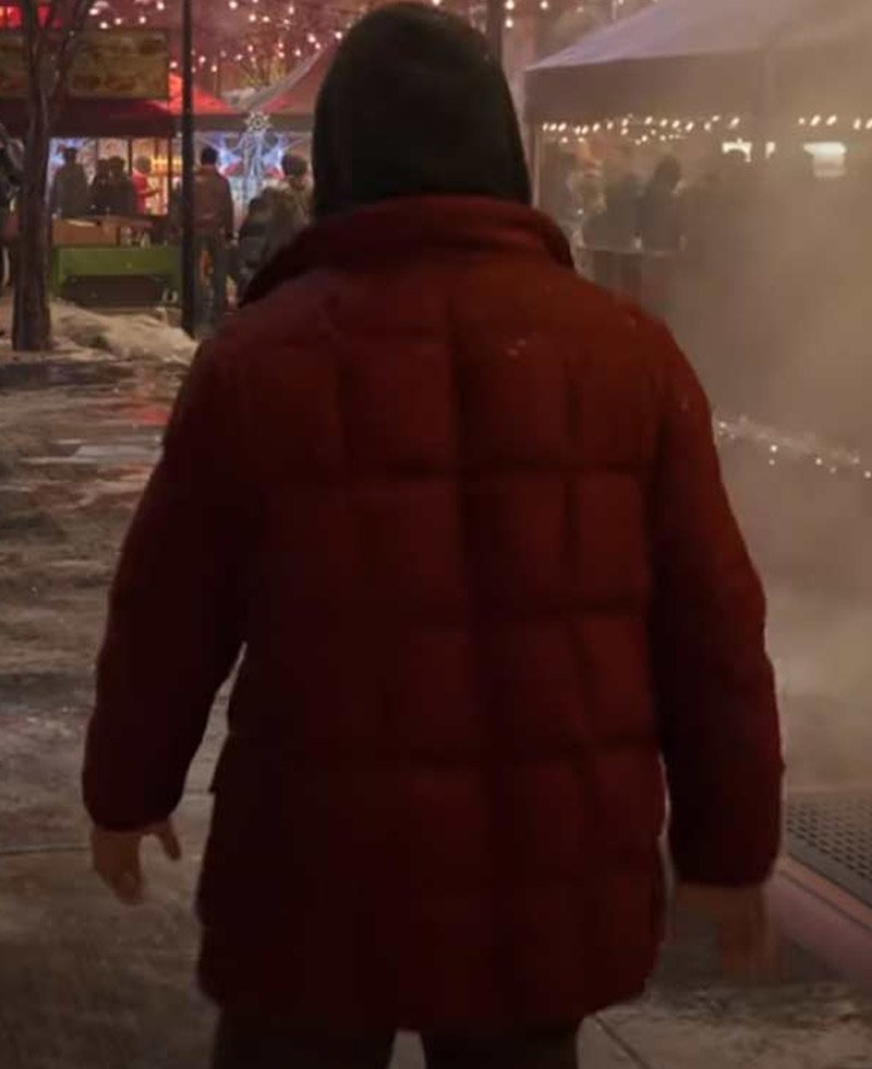 Miles Morales Spider-Man PS4 Puffer Red Jacket
