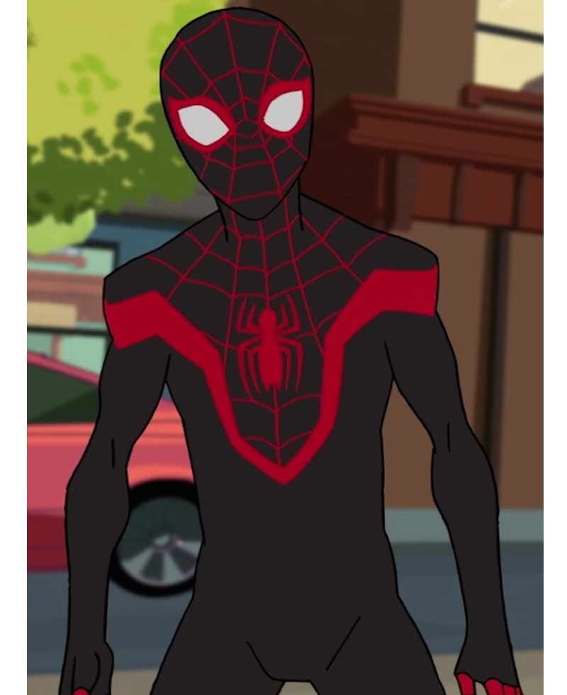 Marvel's Spider-Man Spider Kid Leather Jacket