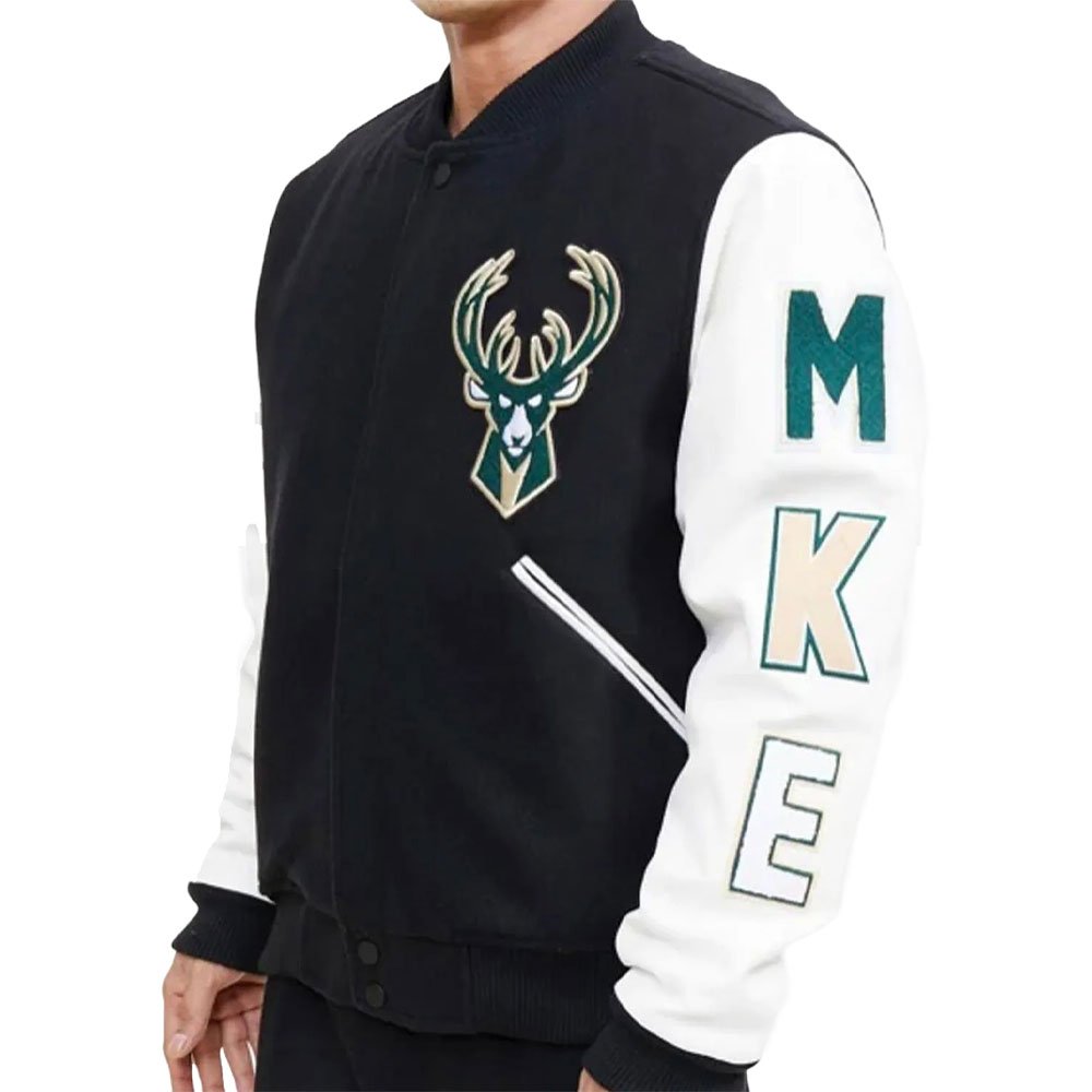 Milwaukee Bucks Letterman Jacket