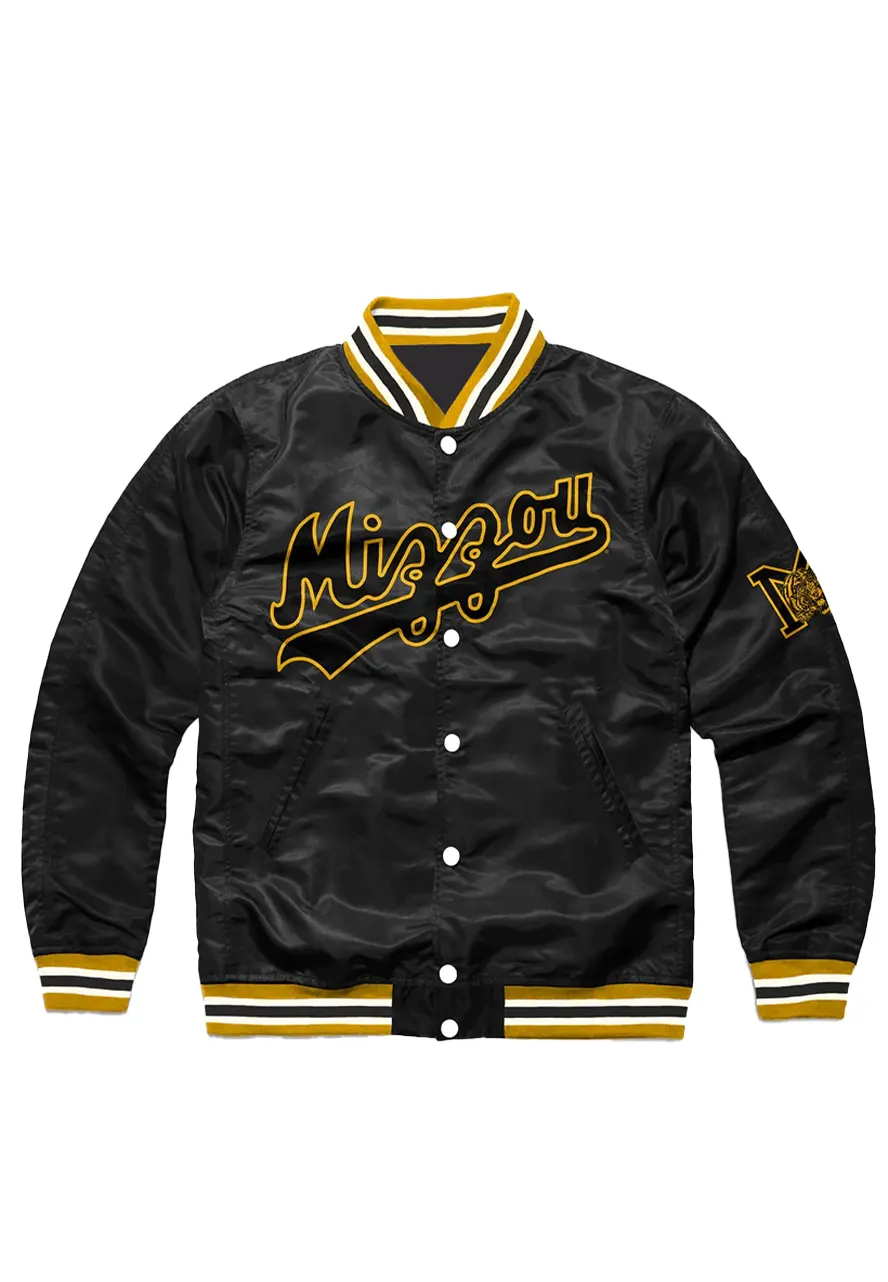 Mizzou Black Letterman Jacket