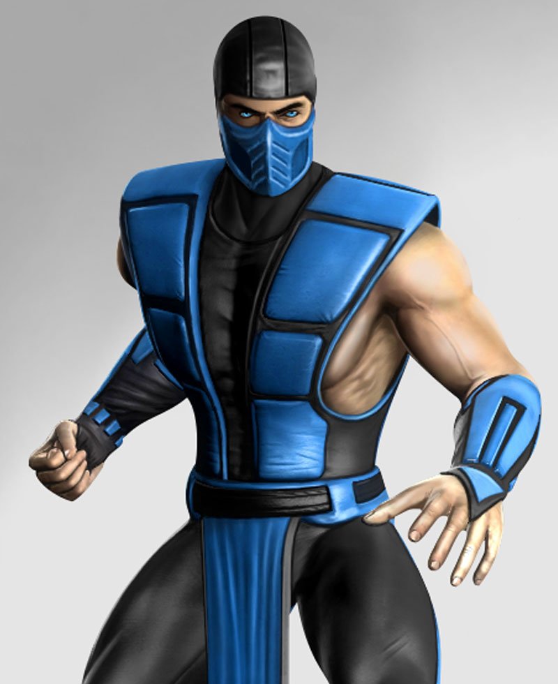 Mortal Kombat Sub Zero Leather Vest