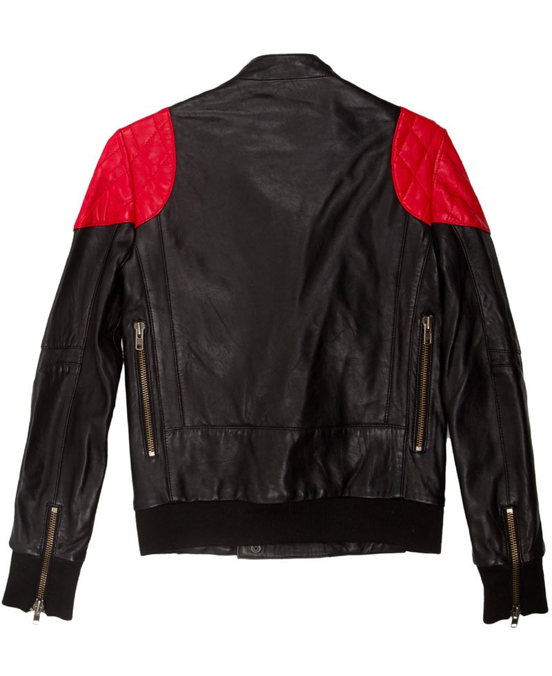 Biker Style Mr Rager Kid Cudi Leather Jacket
