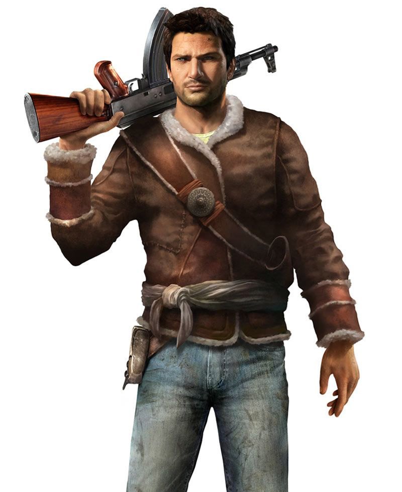 Nathan Drake Uncharted Suede Leather Jacket