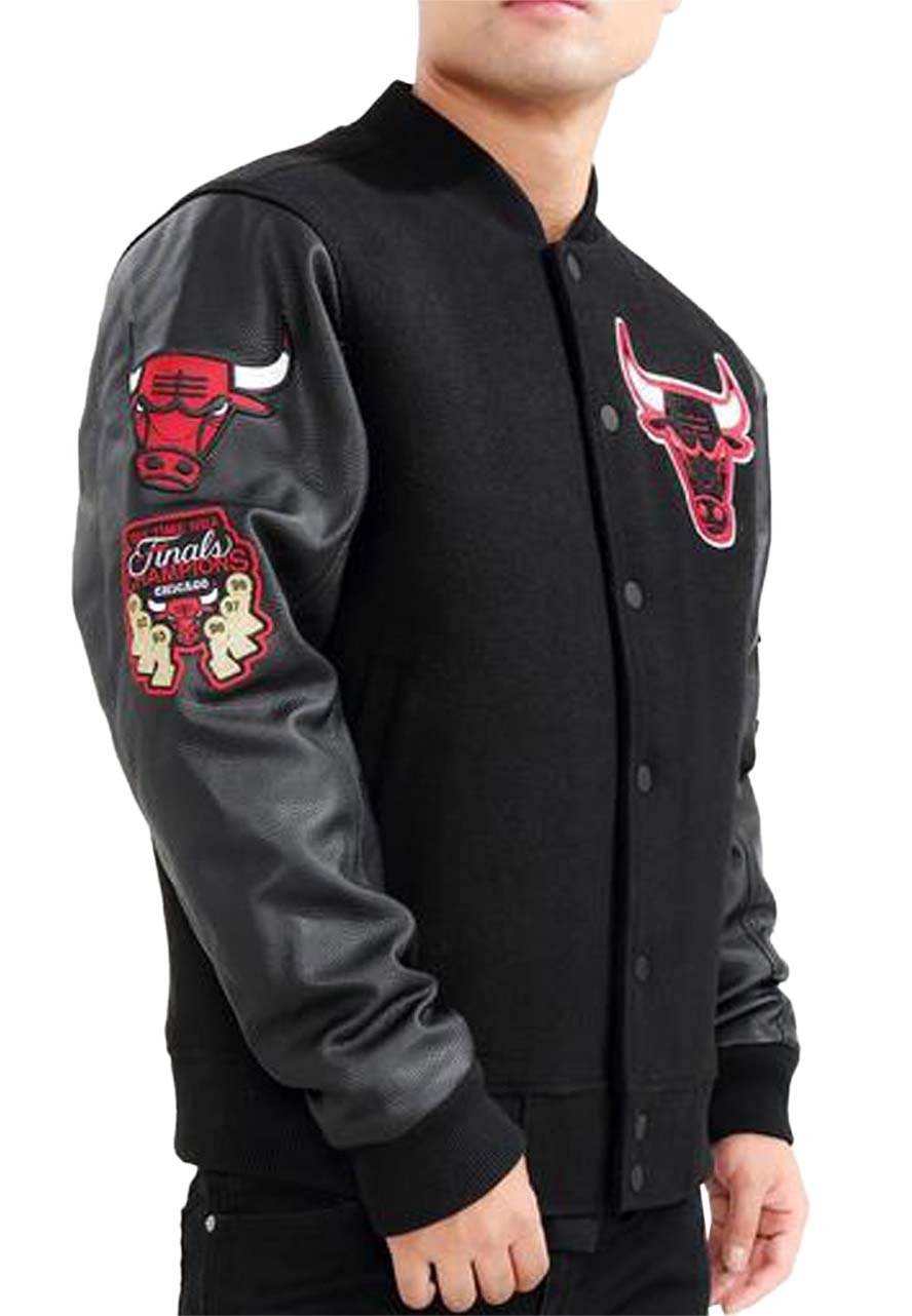 NBA Chicago Bulls Black Jacket