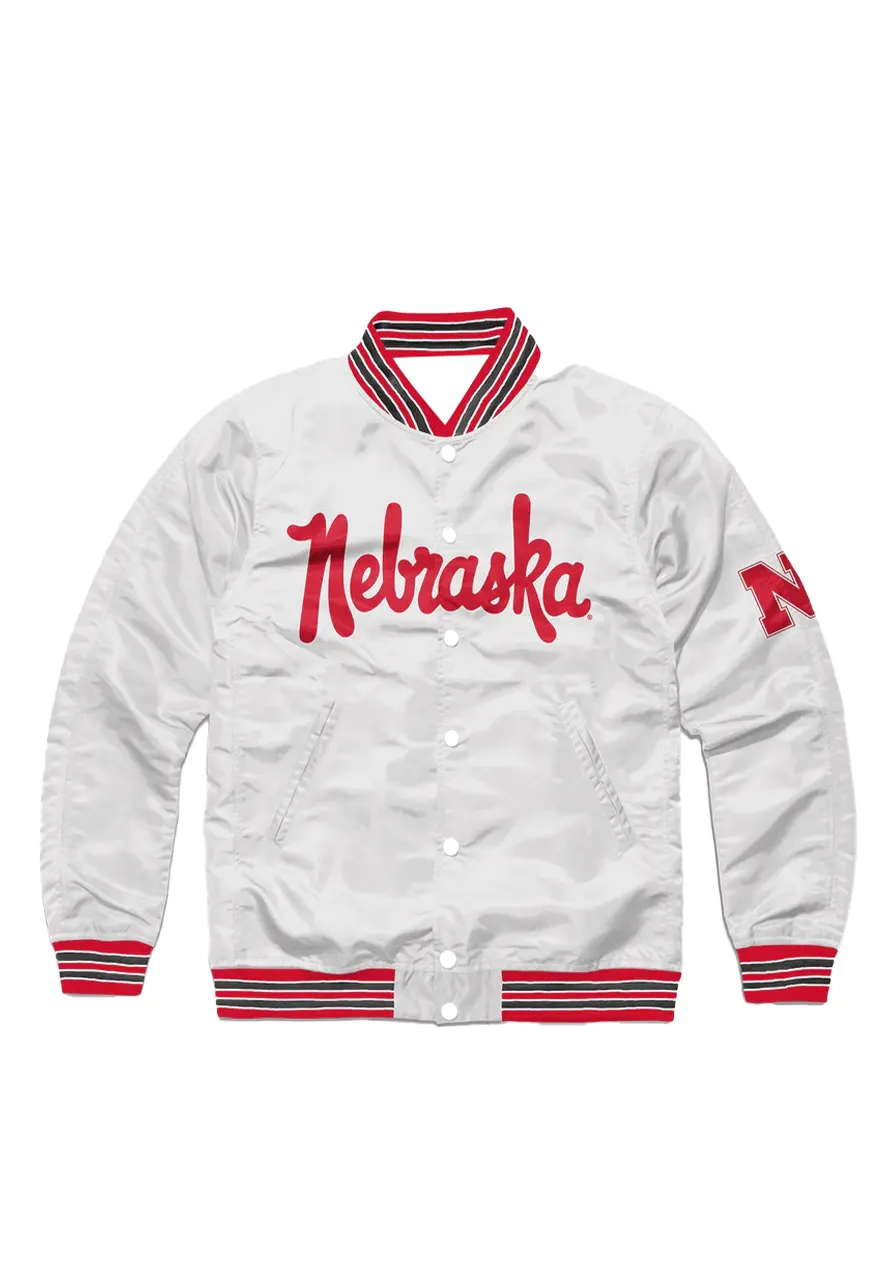 Nebraska Vintage White Jacket