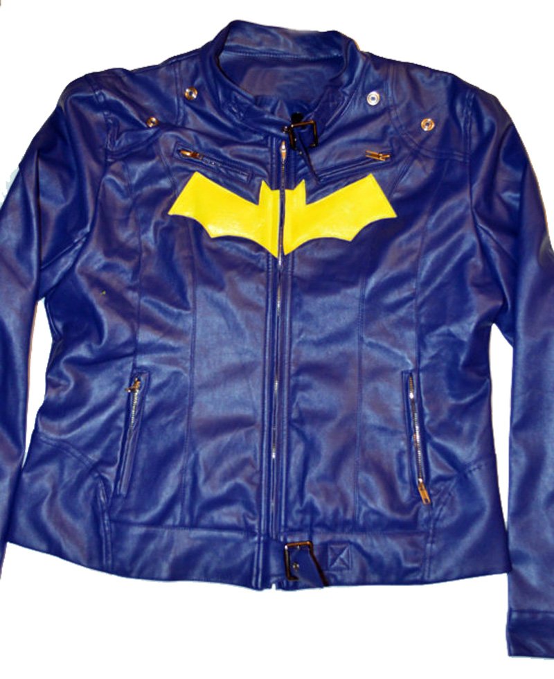 New 52 Batgirl Leather Jacket