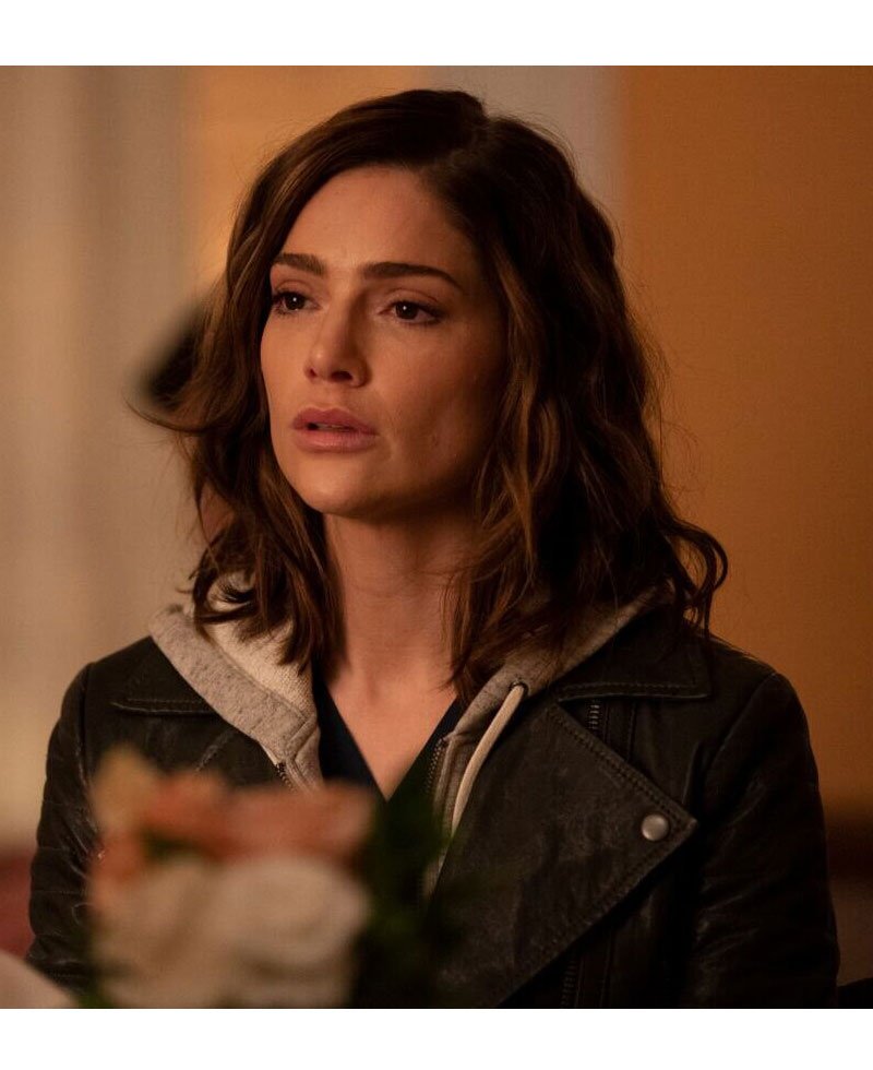 Janet Montgomery New Amsterdam Leather Jacket with Hood
