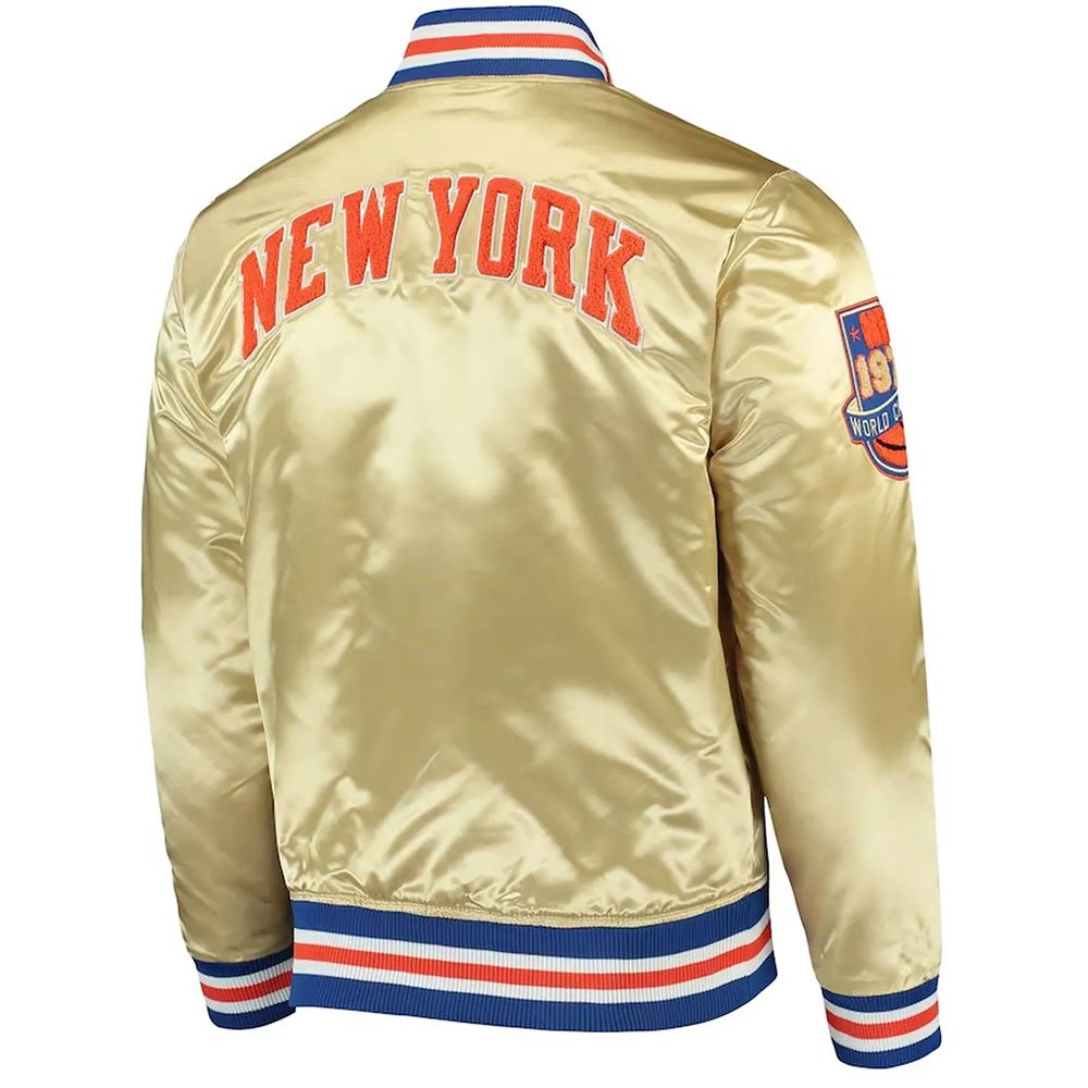 NY Knicks 1970 Champions Gold Jacket