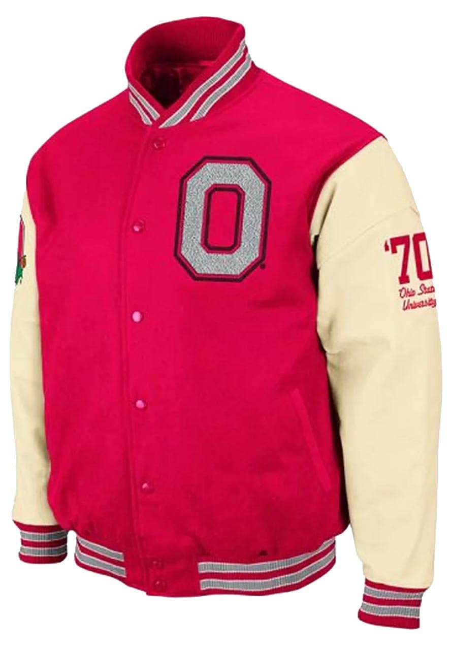 Ohio State Buckeyes 70’s Varsity Jacket