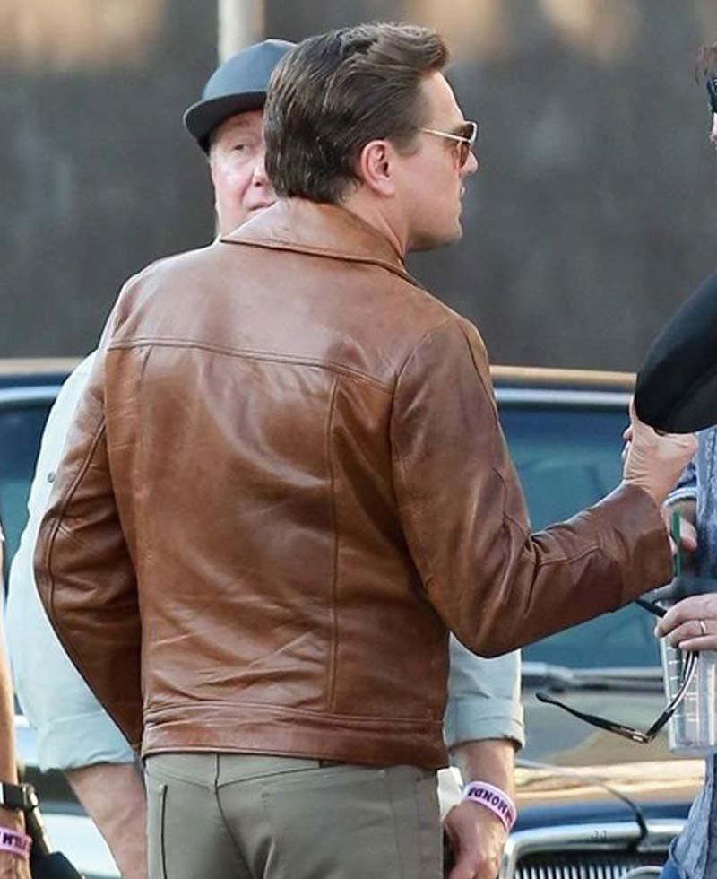 Once Upon a Time in Hollywood Leonardo Dicaprio Leather Jacket