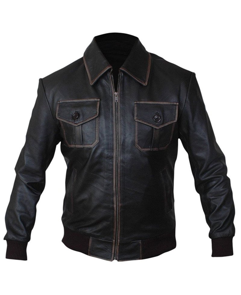 Sheriff Graham Once Upon a Time Brown Leather Jacket