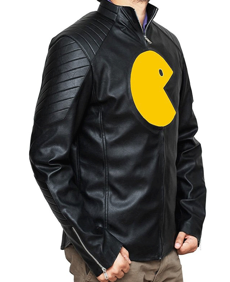 Pac Man Leather Jacket