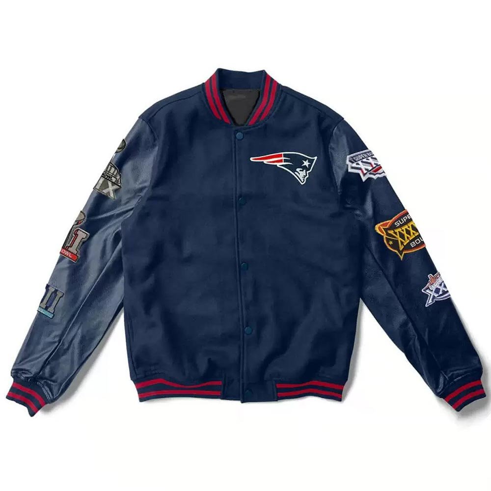 Patriots Super Bowl 6X Champions Jacket