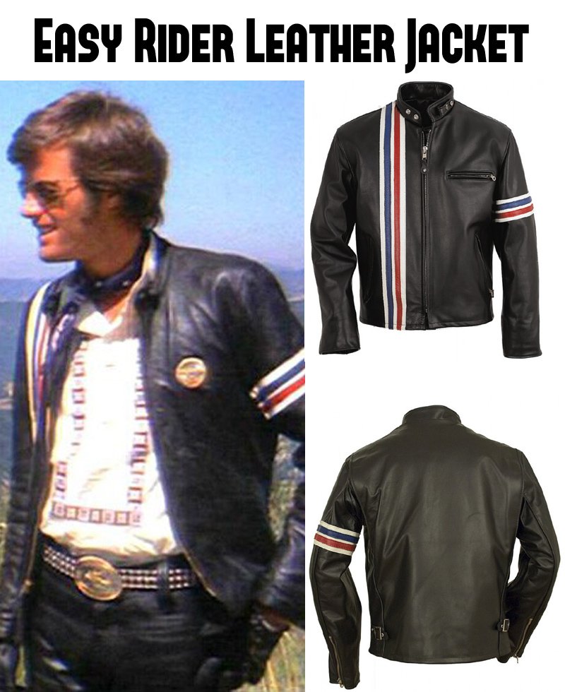 Peter Fonda Easy Rider Leather Jacket