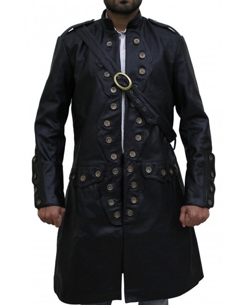 Will Turner Pirates of The Caribbean 5 Trench Coat