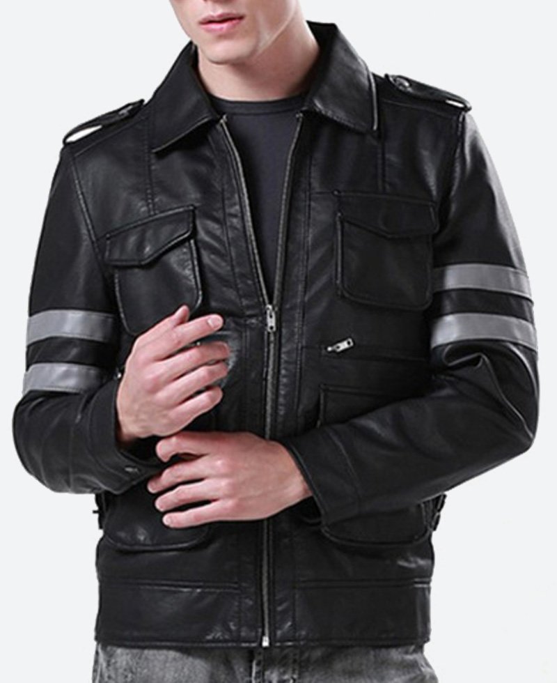 Leon Kennedy Resident Evil 6 Leather Jacket