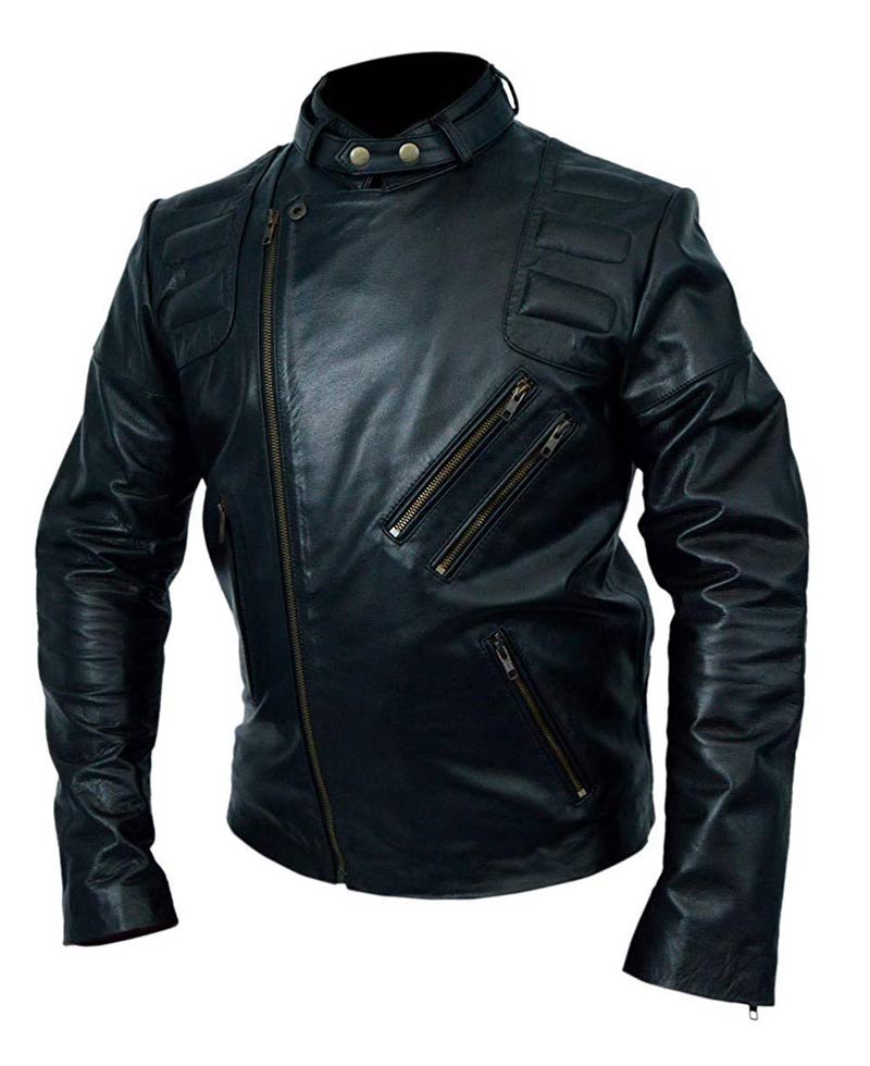 Rocky 3 Sylvester Stallone Black Leather Jacket
