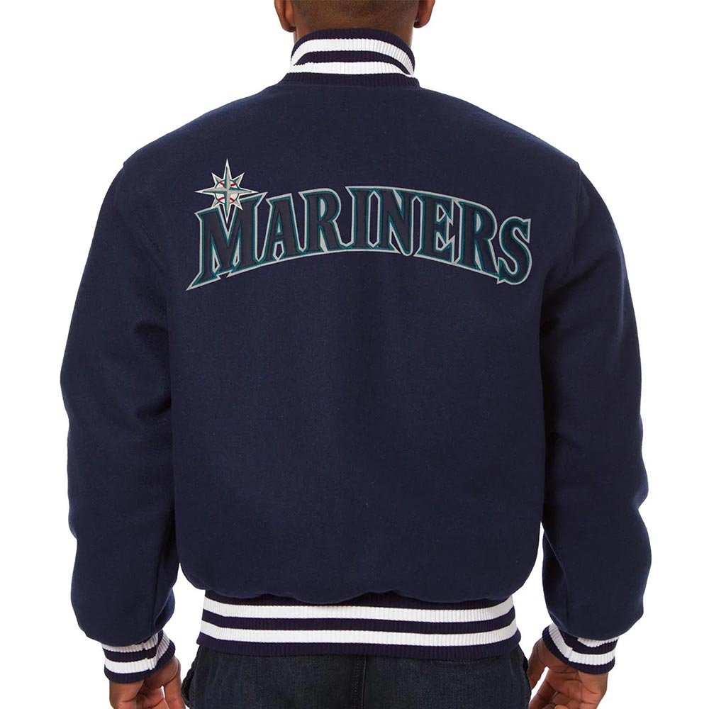 Seattle Mariners Jeff Hamilton Varsity Jacket