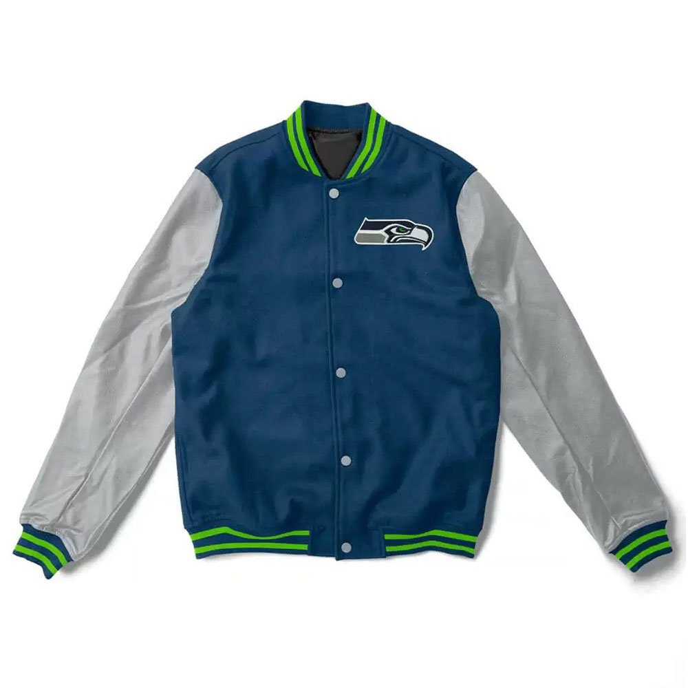 Seattle Seahawks Navy Blue Jacket