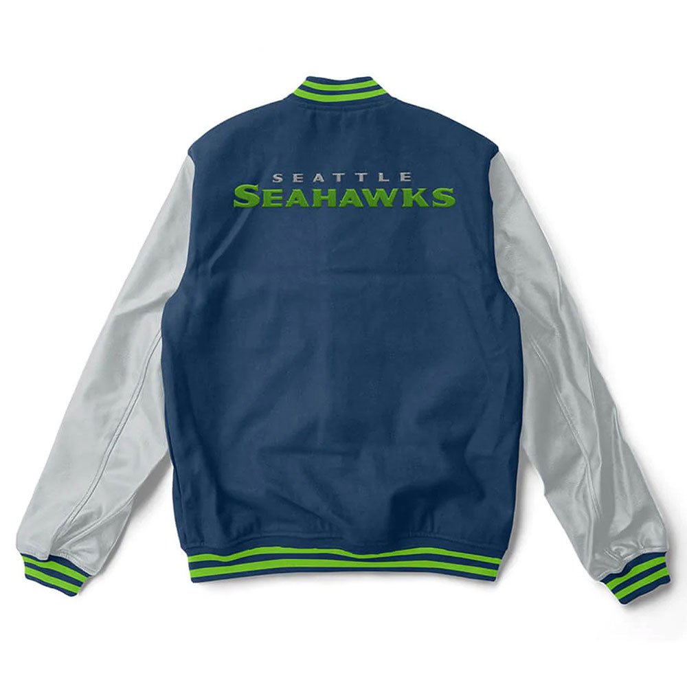 Seattle Seahawks Navy Blue Jacket
