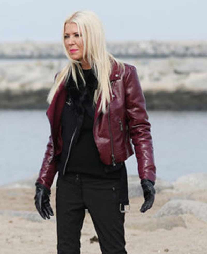 Tara Reid The Last Sharknado Leather Jacket