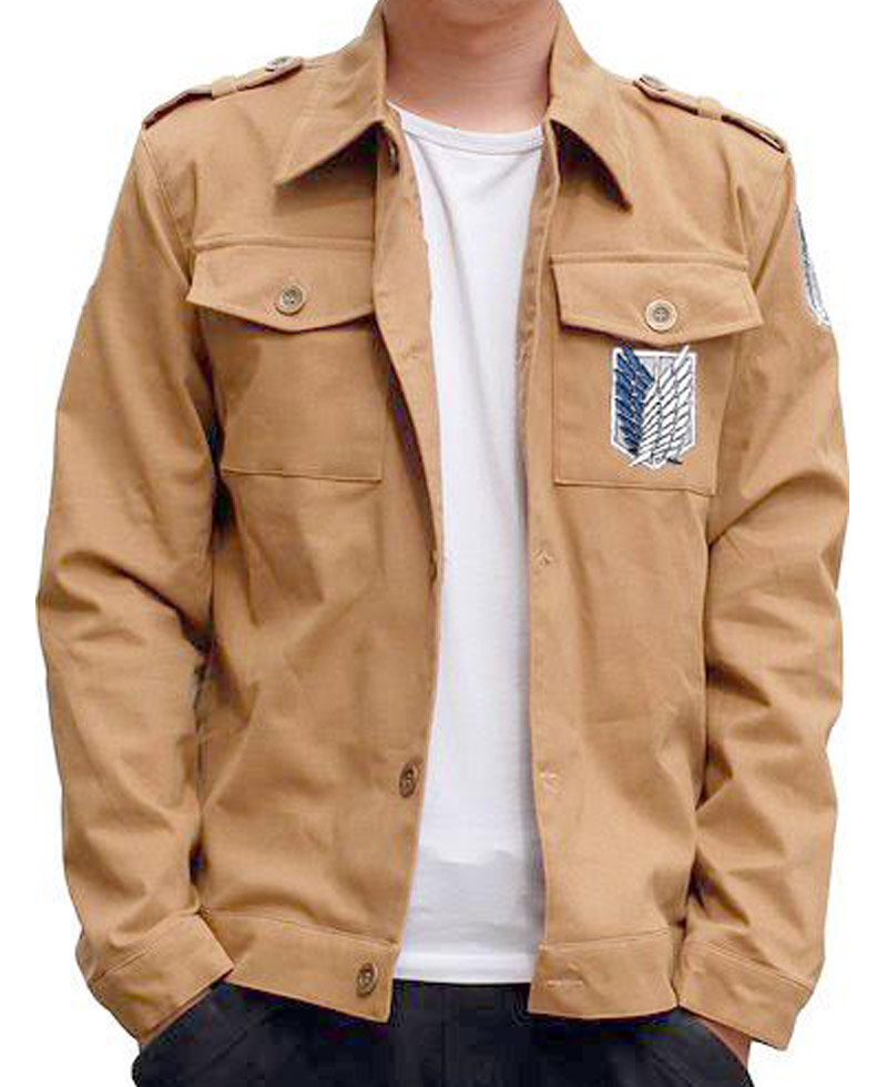 Attack on Titan Shingeki No Kyojin Jacket Male