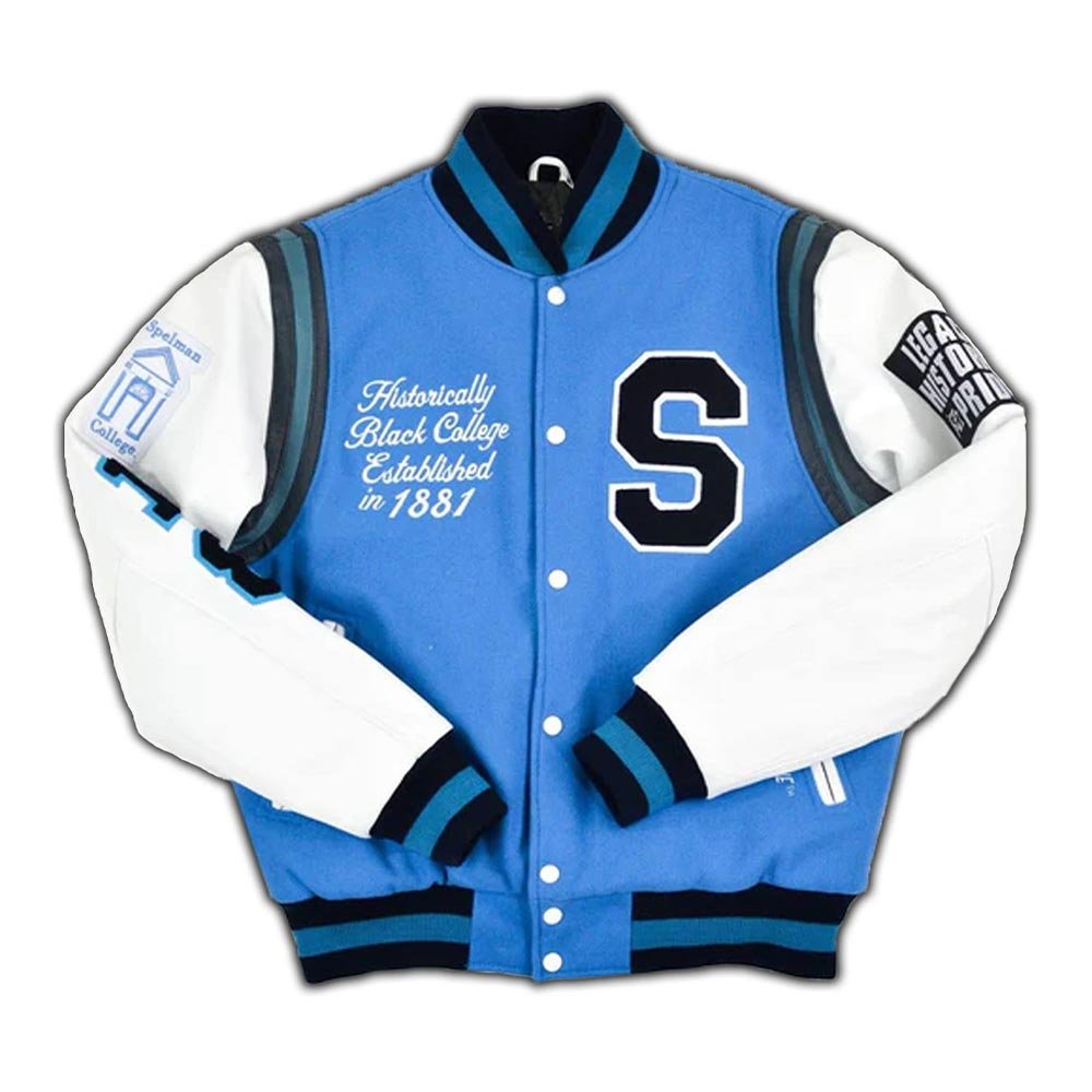 Spelman College Motto 2.0 Varsity Jacket