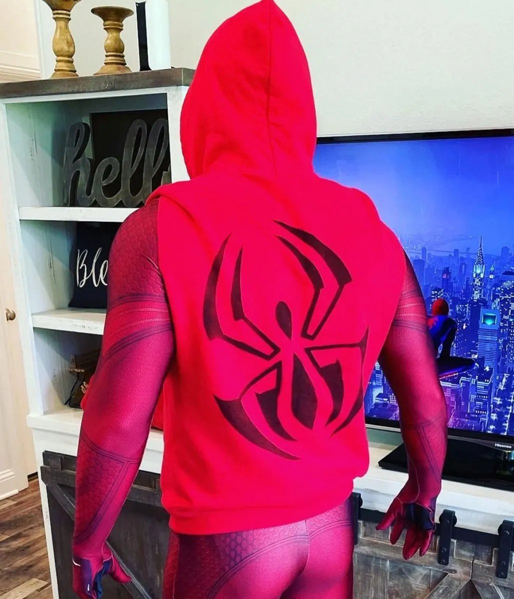 Spiderman Ben Reilly Scarlet Hooded