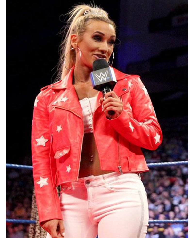 Star Carmella Red Leather Jacket