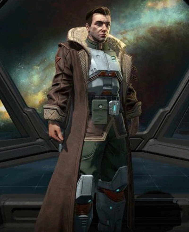 Star Union Commander Age of Wonders Planetfall Brown Coat Star Union Commander Age of Wonders Planetfall Brown Coat