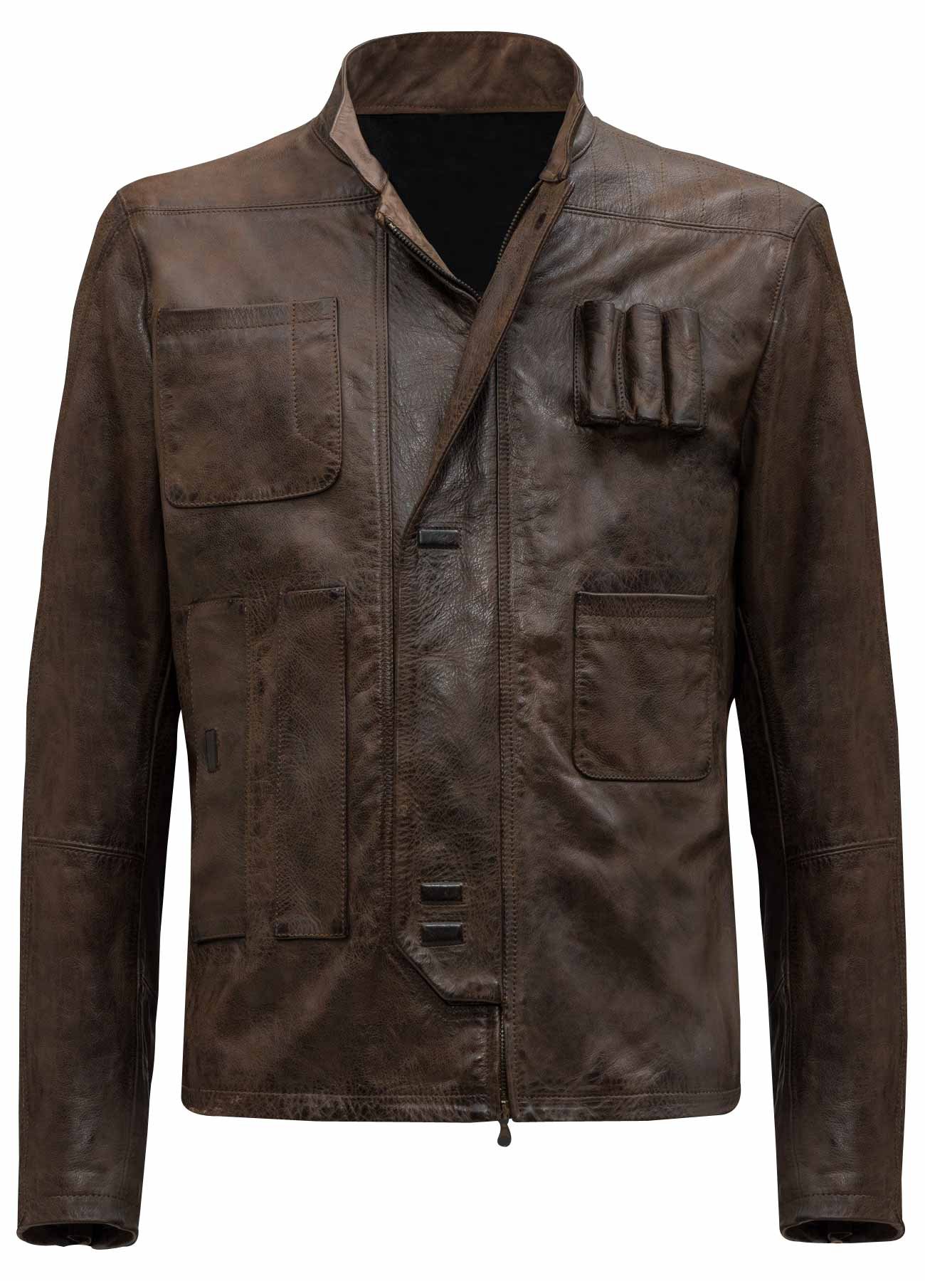 Star Wars TFA Han Solo Leather Jacket