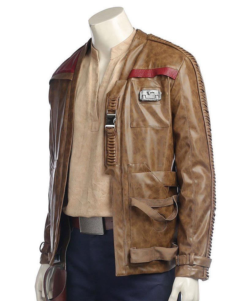 Star Wars The Last Jedi Finn Leather Jacket