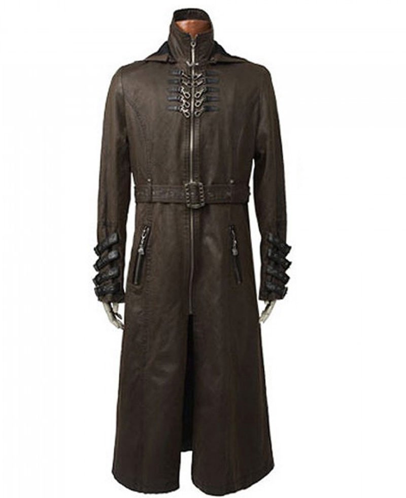 Wasteland Postapocalypti and Steampunk Trench Coat