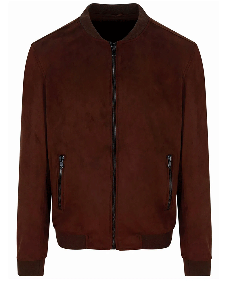Sulphur and White Mark Stanley Brown Suede Jacket