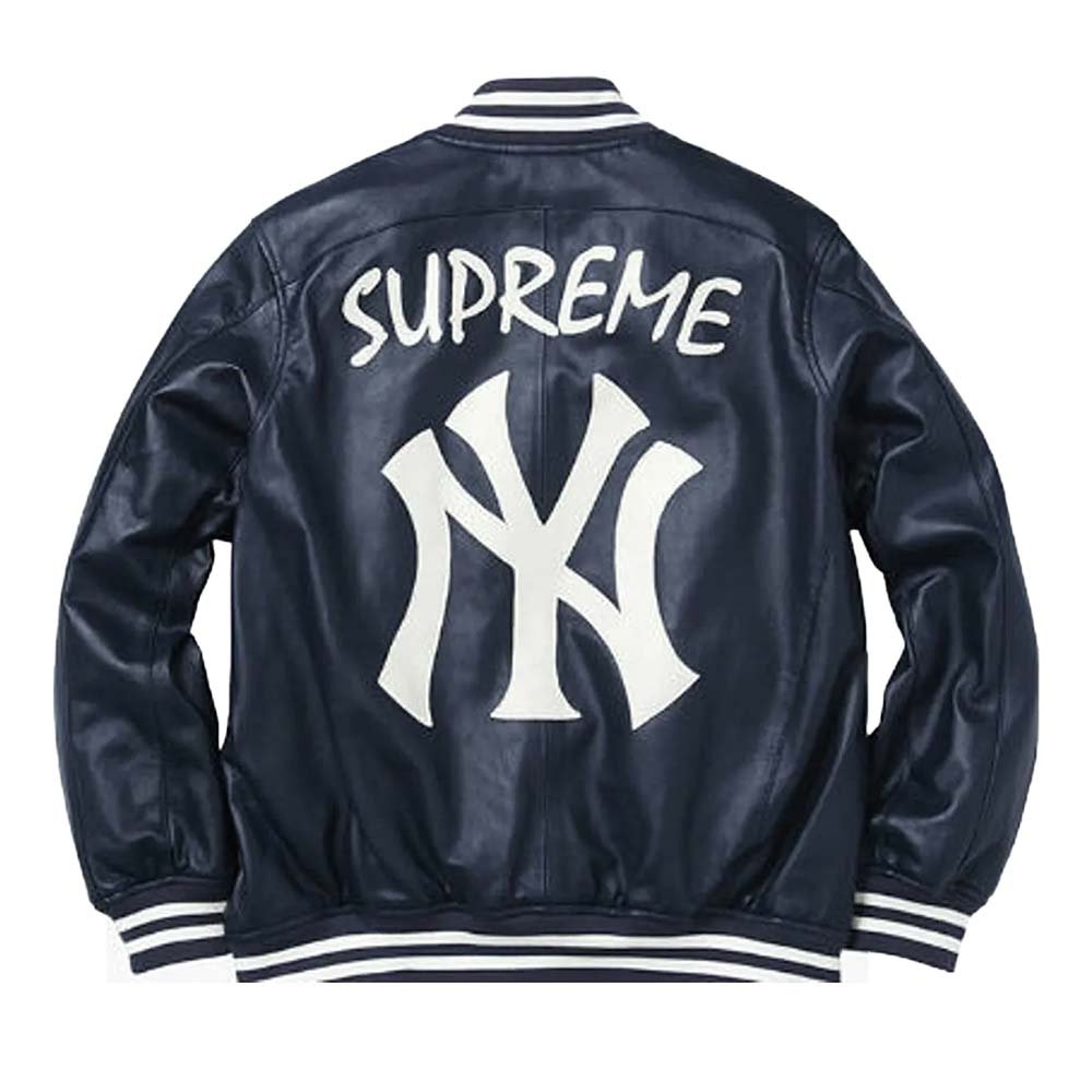 Supreme New York Yankees Blue Jacket
