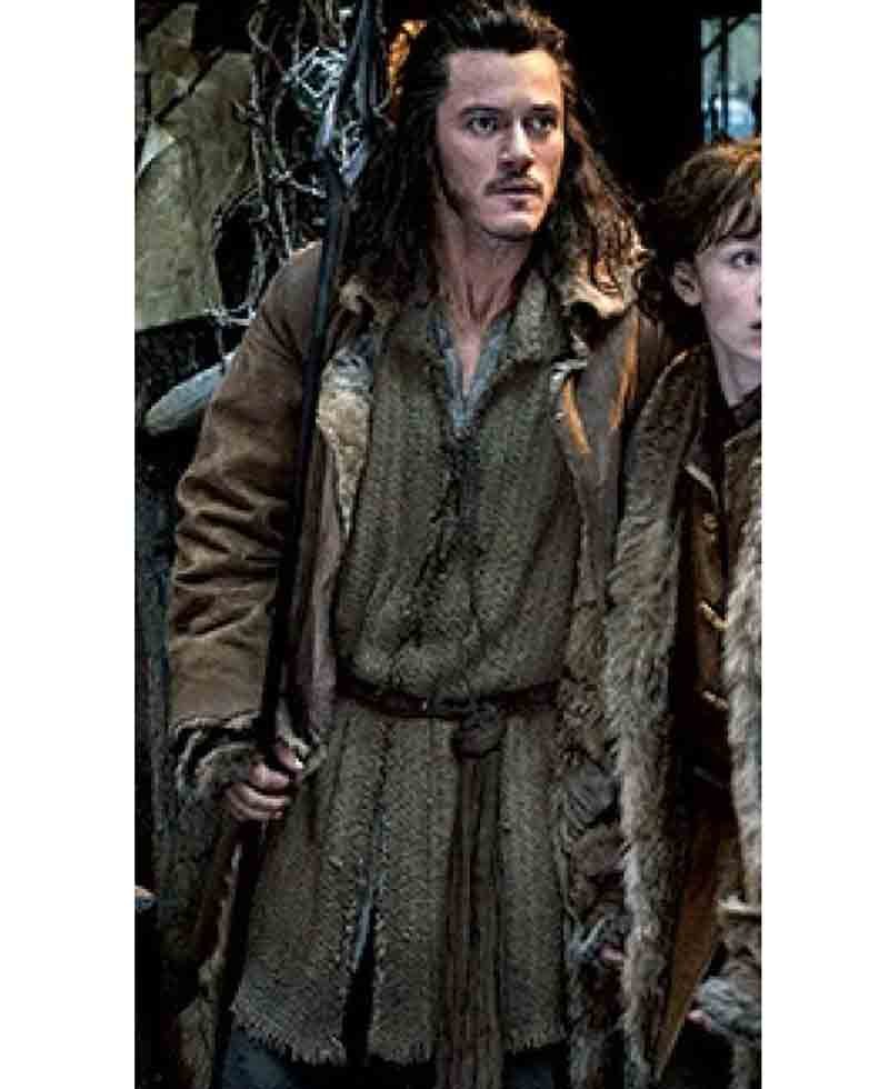 The Hobbit The Battle of the Five Armies Shearling Coat