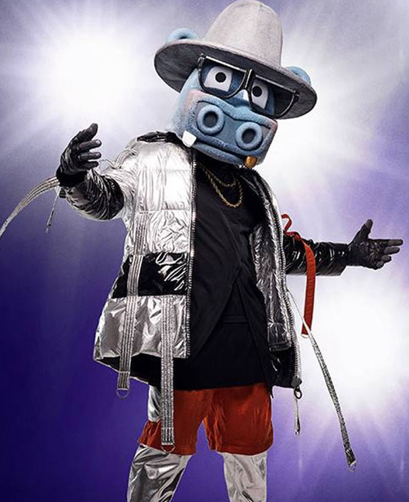 The Masked Singer Antonio Brown Puffer Hooded Jacket