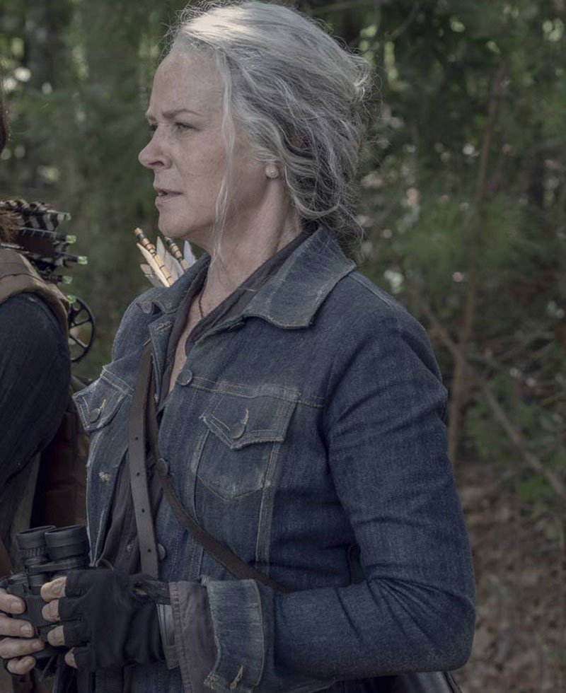 The Walking Dead S10 Melissa Mcbride Blue Denim Jacket