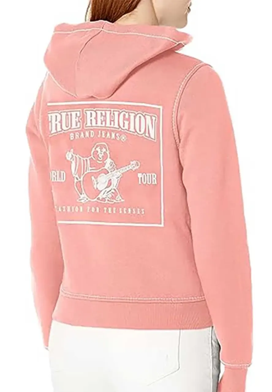 True Religion Pink Hoodie
