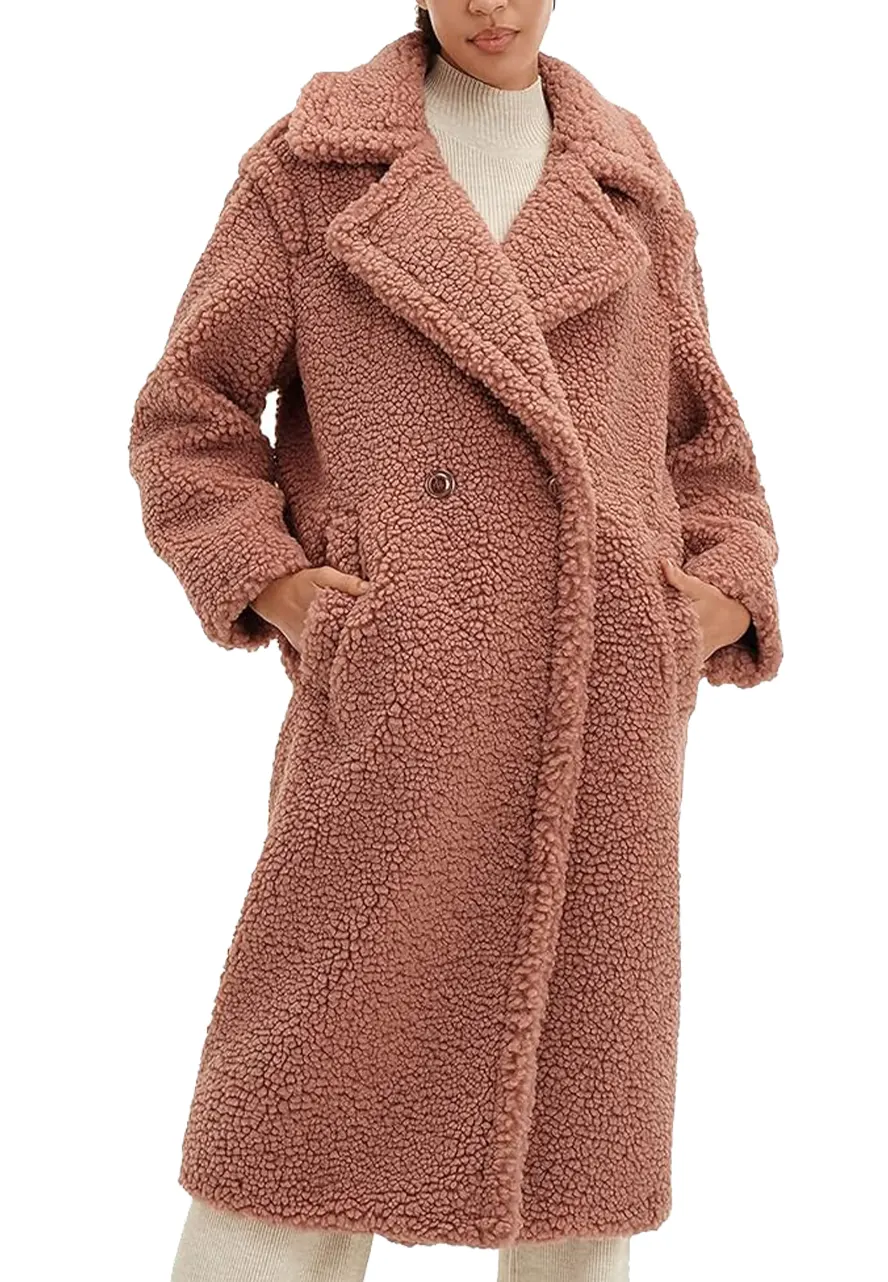 UGG Women's Gertrude Teddy Coat